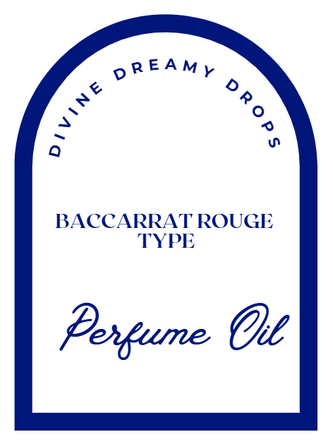 Baccarat Rouge Type Perfume Oil